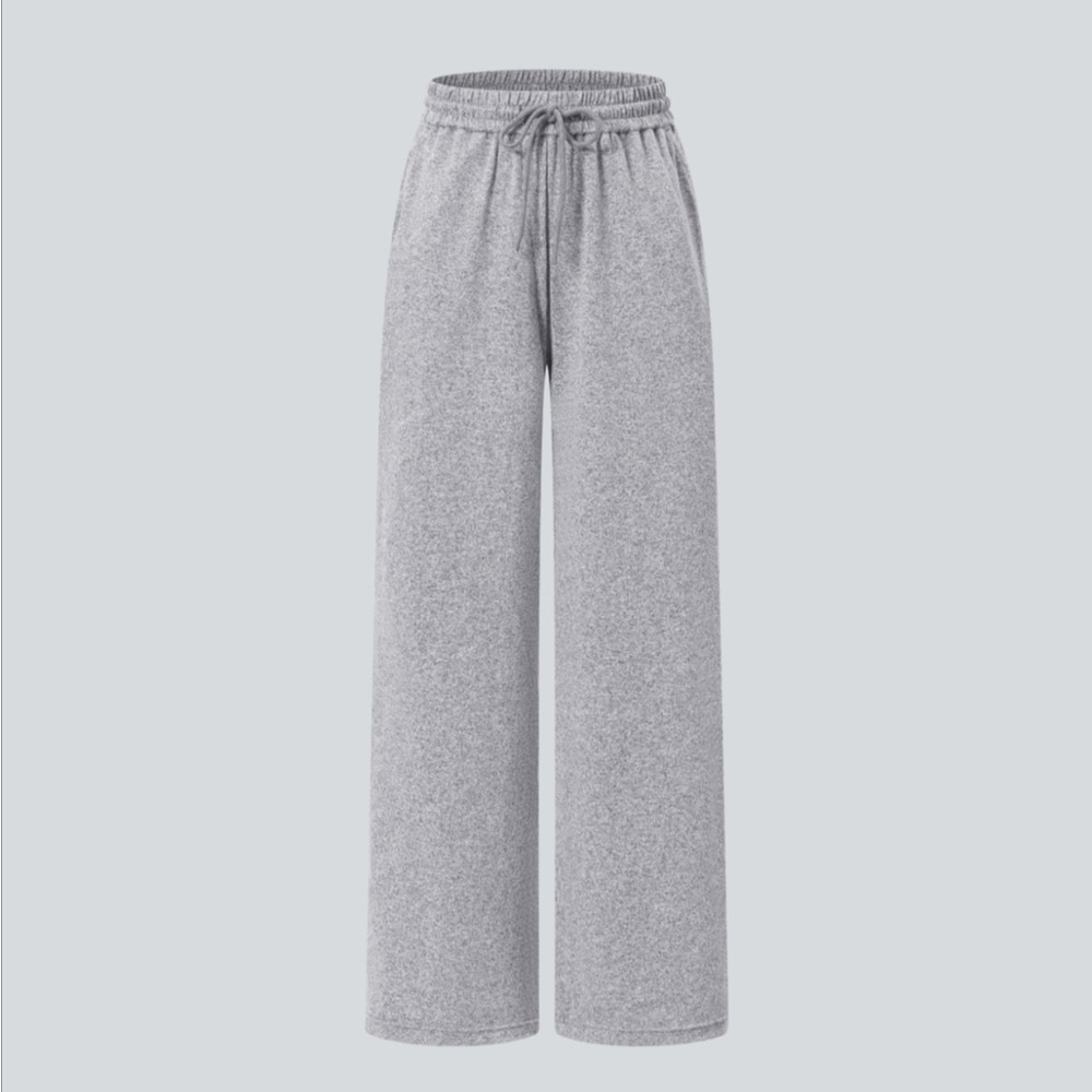HALARA Women's Gray Wide-Leg Joggers